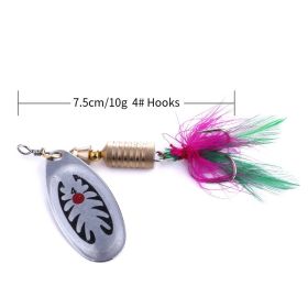 Lure Spinning Sequins Fishing (Option: 2 Colors-By Figure)