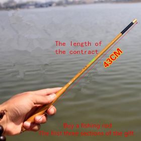 Pocket Super Short Section Fishing Rod Carbon Super Light (Option: 3.9M)