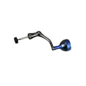 Hexagonal Non-screw-in Metal Rocker Arm Fishing Gear Spinning Reel (Option: Blue-Large)